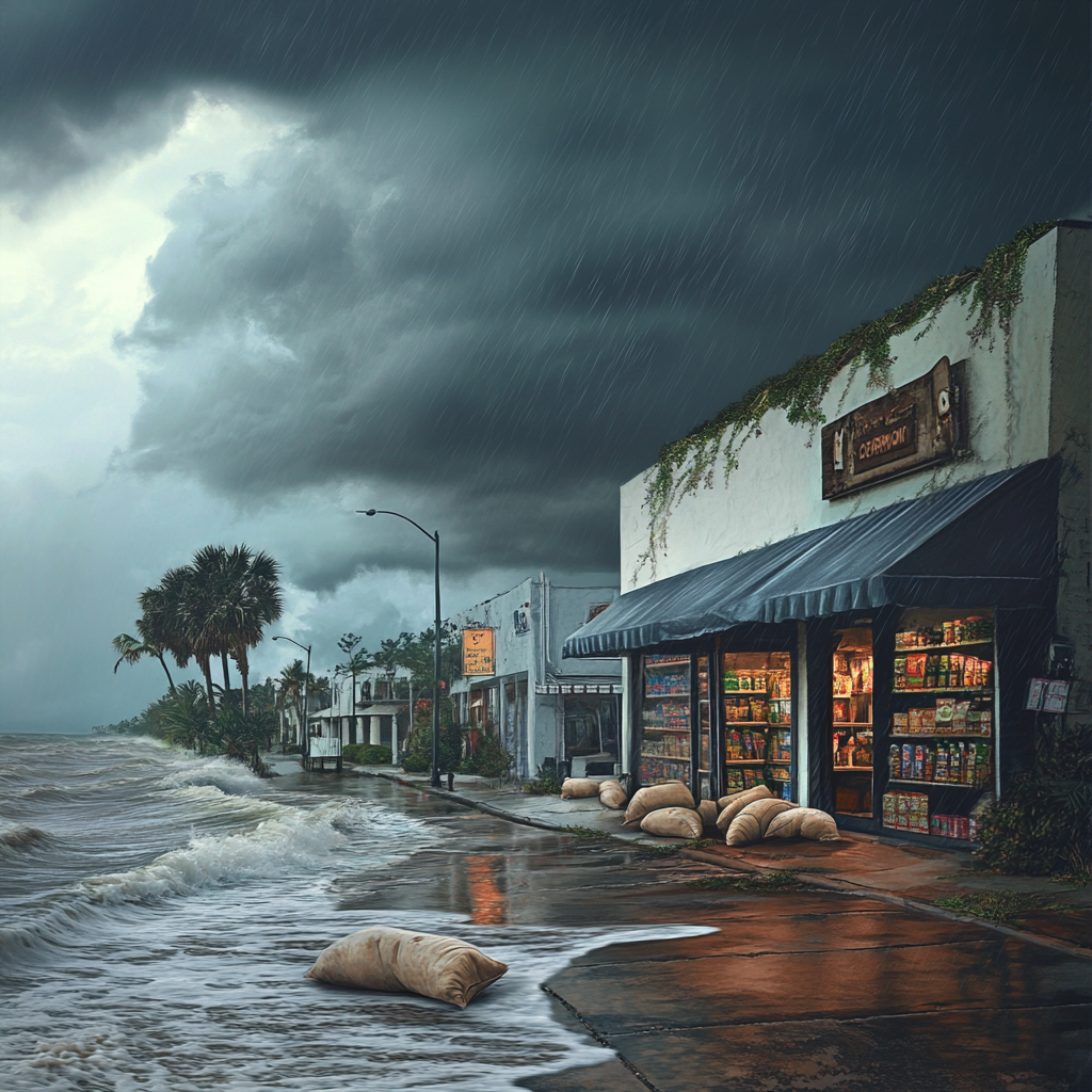 hurricane-helene-palm-beaches-treasure-coast-closures - Port St Lucie Talks Image showing: City workers in Palm Beaches and Treasure Coast securing public infrastructure ahead of Hurricane Helene's arrival.