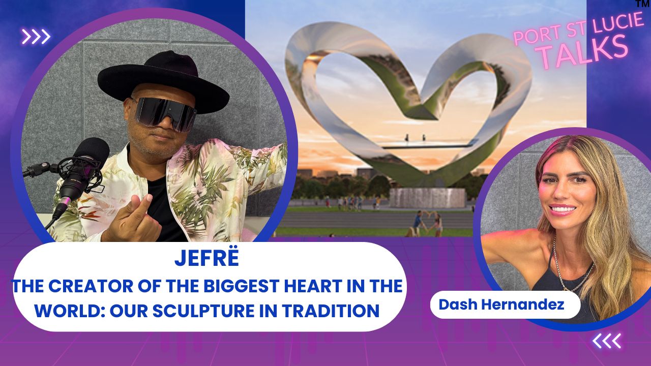 JEFRË, Renowned Public Artist Behind Heart Sculpture in Tradition
