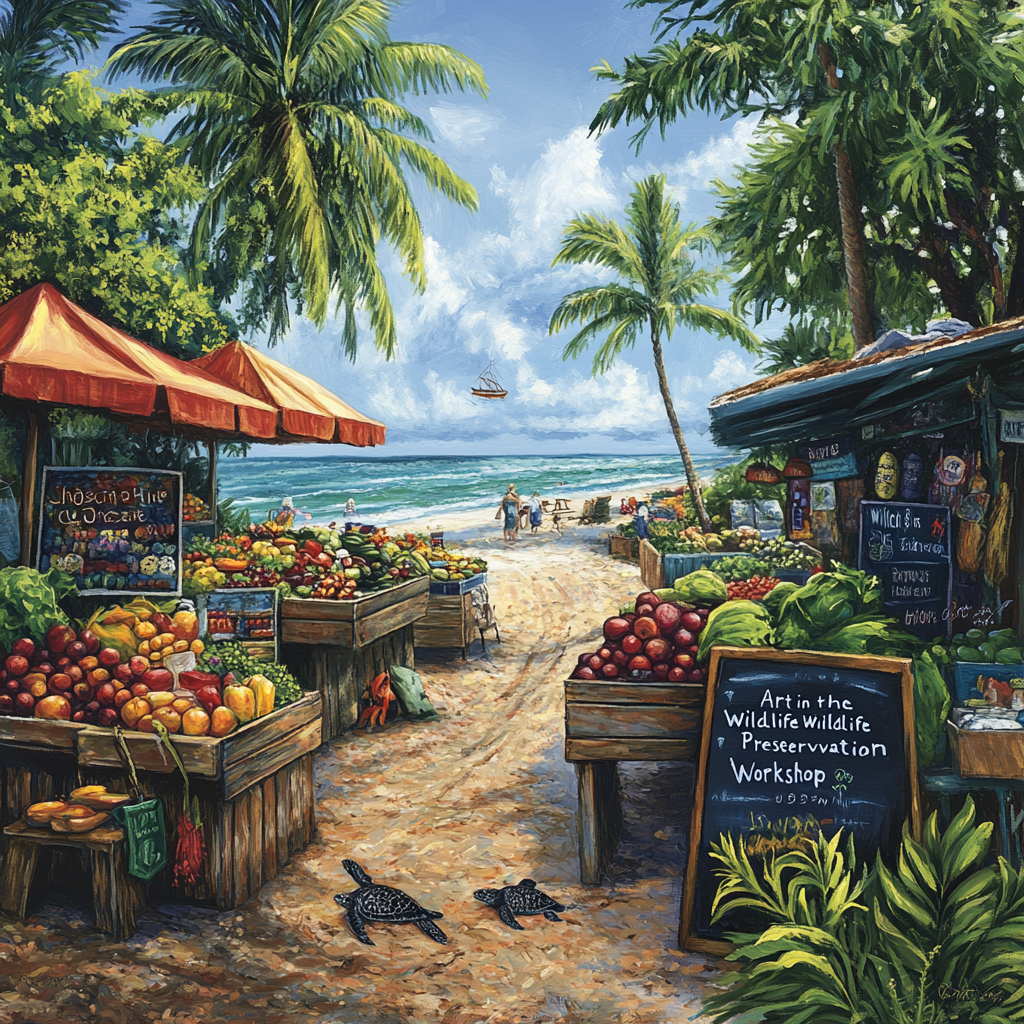 discover-martin-county-events-conservation-community-news - Port St Lucie Talks Vibrant Martin County beach scene showcasing community life, wildlife, and conservation efforts on Florida's Treasure Coast