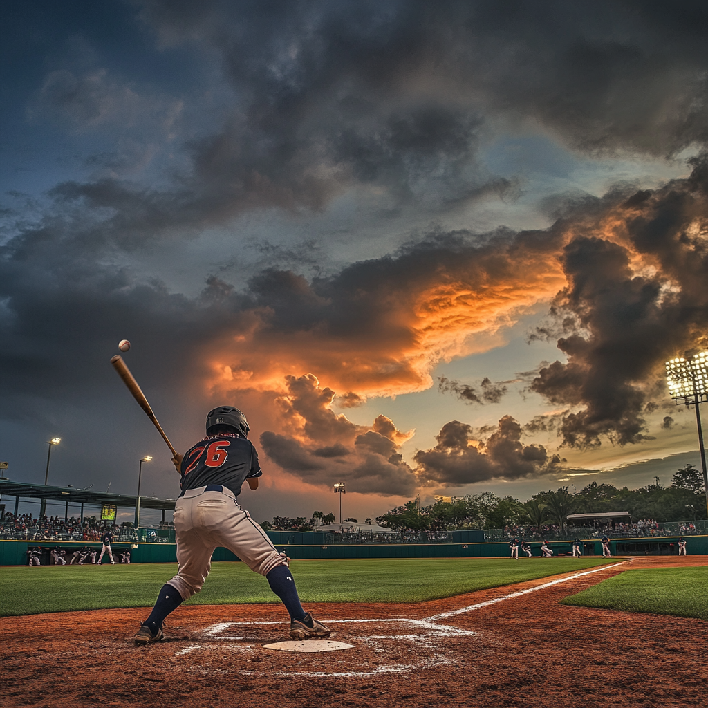 Image of disappointed Mets players on the field after a 6-1 loss to the Tortugas, ending their four-game winning streak