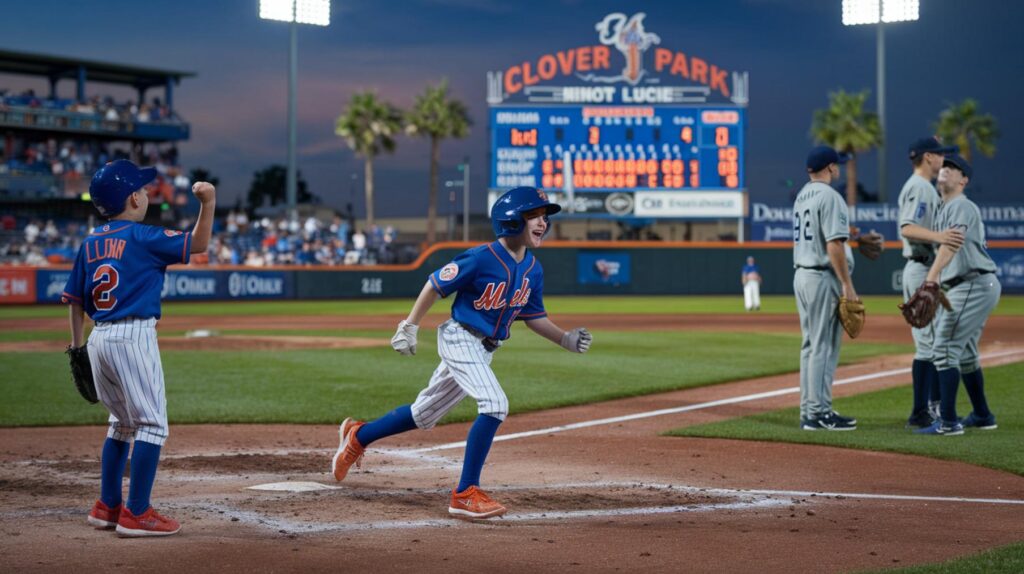 St. Lucie Mets Walk-Off Victory Over Tampa Tarpons - Port St Lucie Talks St. Lucie Mets players celebrate walk-off win against Tampa Tarpons at Clover Park.