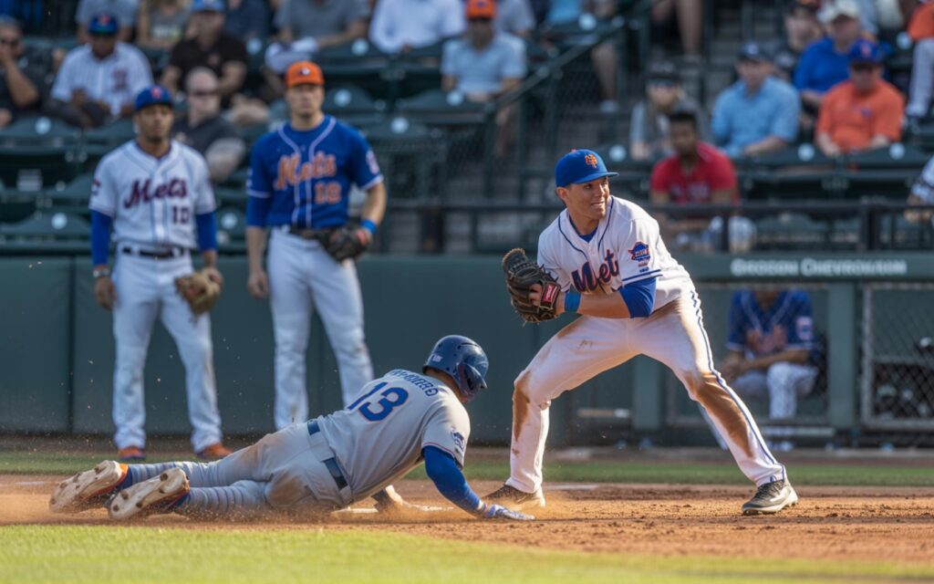 St. Lucie Mets vs Jupiter Hammerheads Series Finale Action - Port St Lucie Talks St. Lucie Mets playing against Jupiter Hammerheads in a baseball game at Roger Dean Chevrolet Stadium.