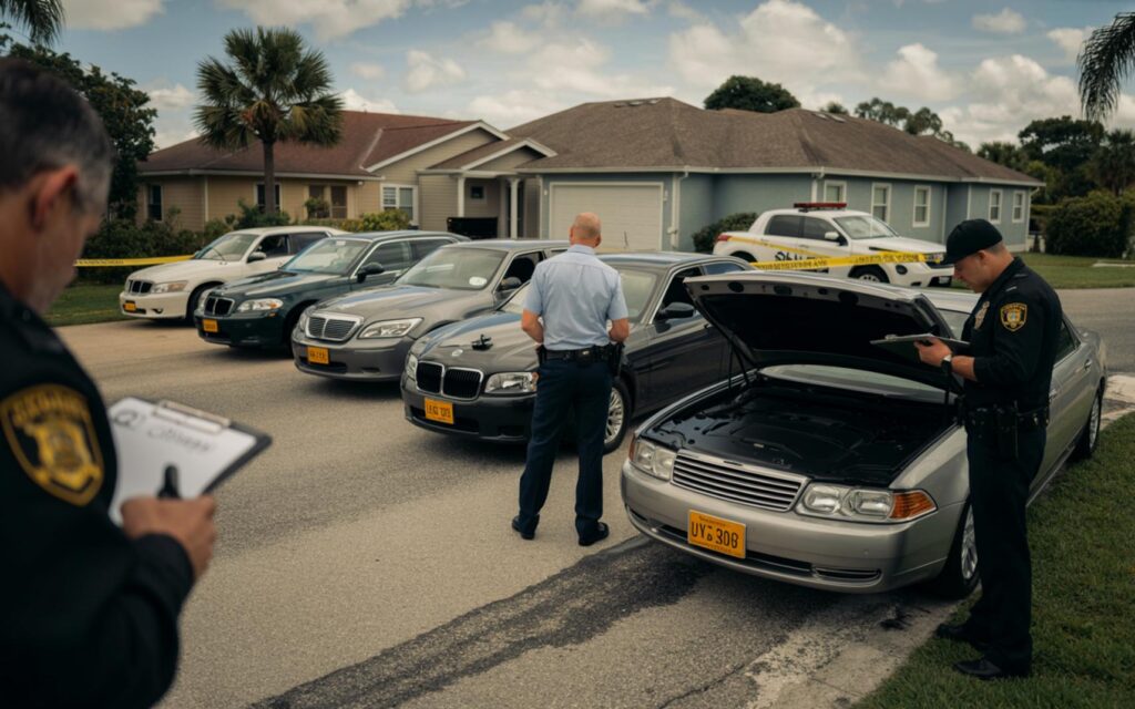 Law enforcement investigates cloned vehicles during Port St Lucie operation