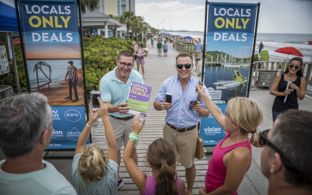 Happy Treasure Coast residents exploring local attractions with summer deals