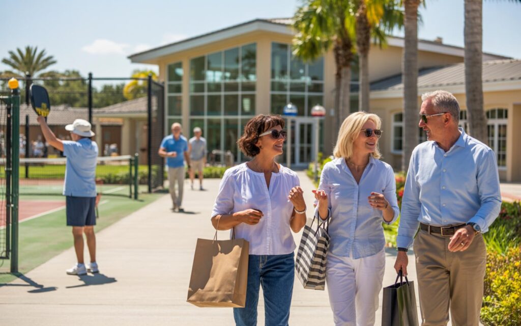 Active adult enjoying amenities at a Port St. Lucie 55+ community in 2025
