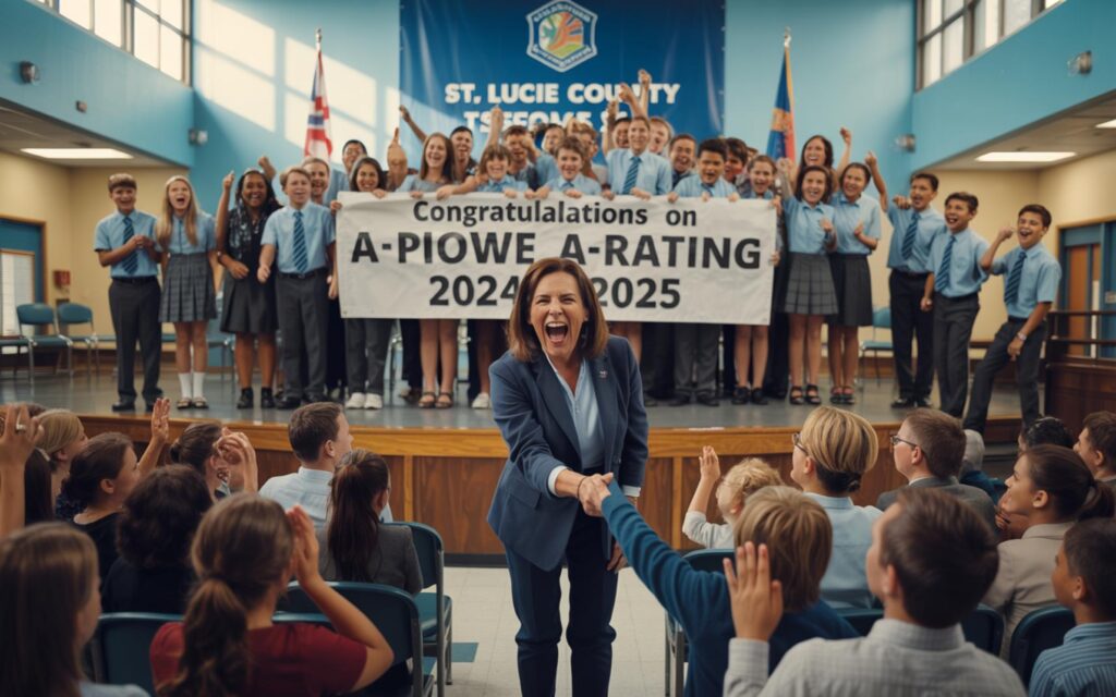 Students and educators celebrate Treasure Coast school districts earning 'A' grades for 2024-2025