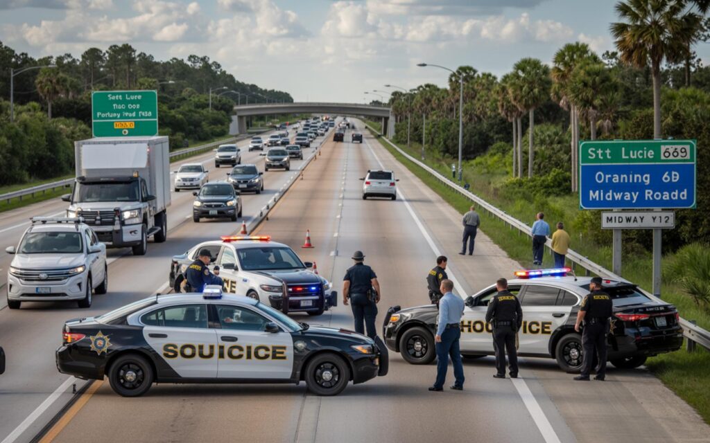 Police reopen I-95 North in St. Lucie County after shooting investigation near Orange Avenue.