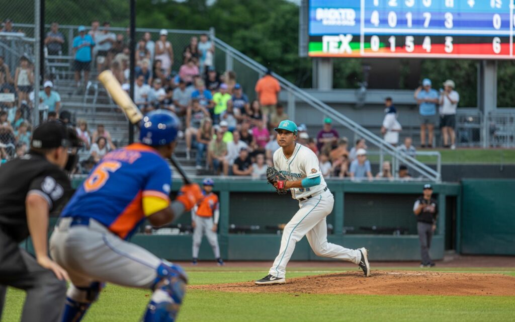 Jupiter Hammerheads celebrate 7-0 victory over St. Lucie Mets at Clover Park.