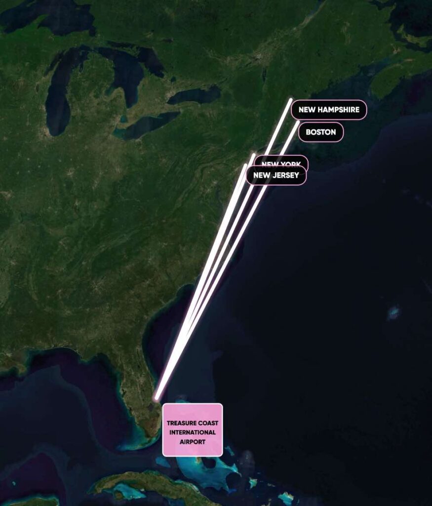 American Airlines pilots train at Treasure Coast International Airport in Fort Pierce, Florida.