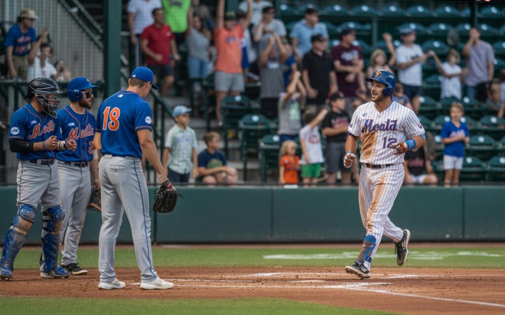 St. Lucie Mets and Daytona Tortugas play doubleheader at Clover Park, August 2025