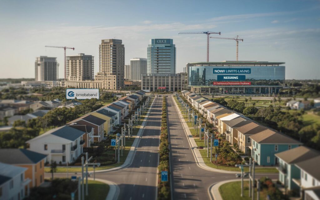 Infographic map of leading U.S. cities ranked for 2025 economic growth indicators.