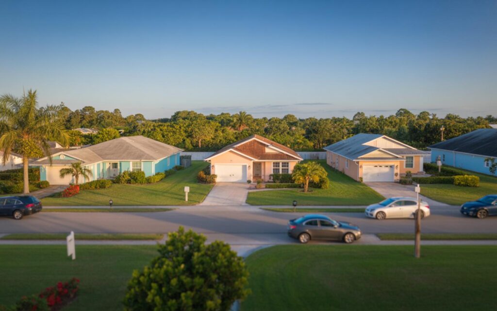 Infographic showing $1,500 rent square footage across Treasure Coast cities