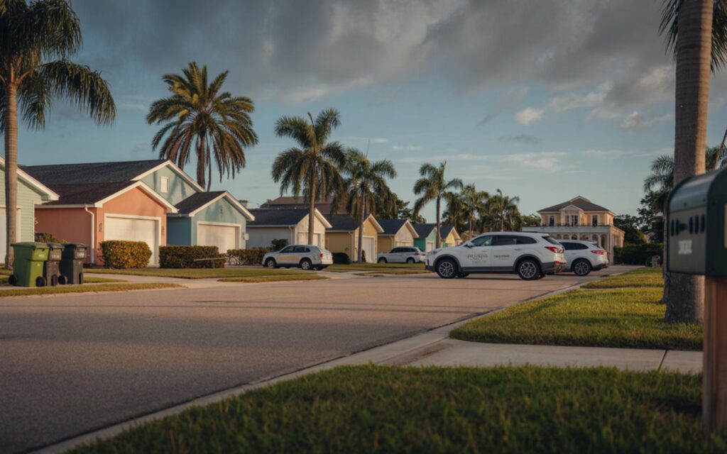 Florida legislators reviewing property tax changes during a state committee meeting