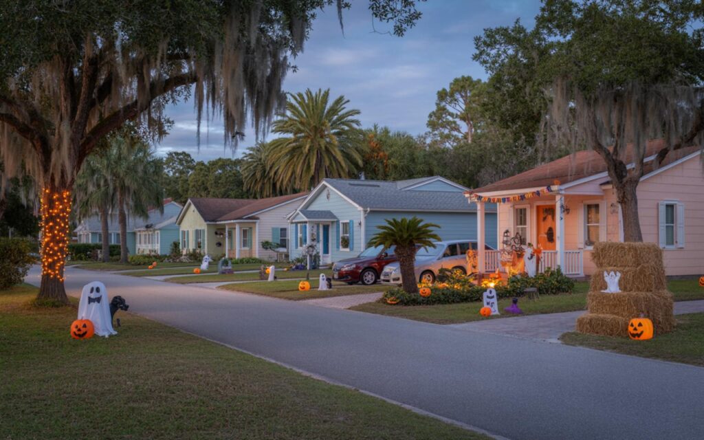 Halloween parade with costumes and decorations in Vero Beach, Fort Pierce, and Stuart 2025.