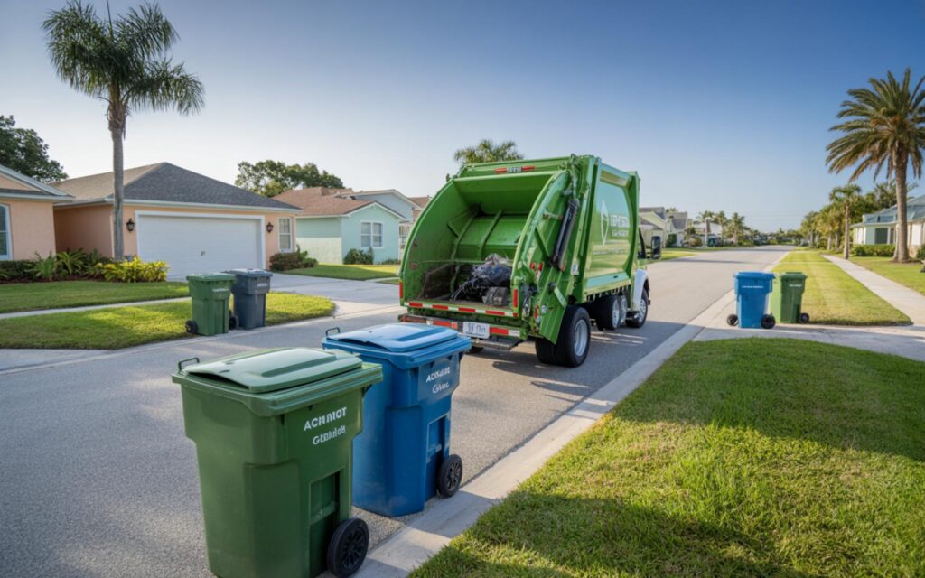 Garbage trucks in St. Lucie County collecting trash as fees rise for 2025