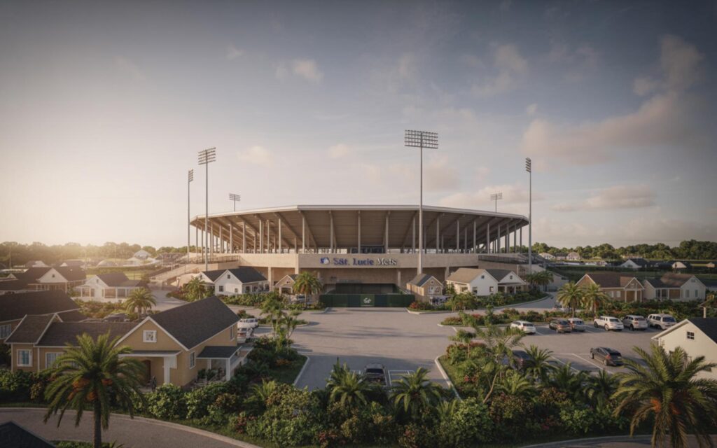 St. Lucie Mets players celebrate after beating Daytona Tortugas 4-2 in Florida State League playoffs