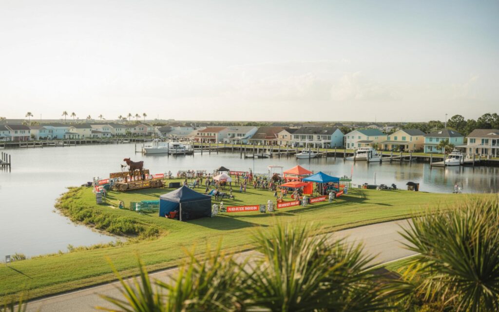 Residents enjoying outdoor festivals and family events on the Treasure Coast weekend