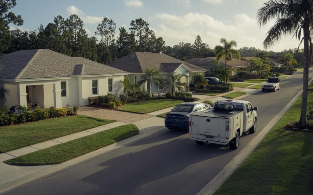 Stand Insurance AI technology analyzing Florida home risk for hurricane coverage