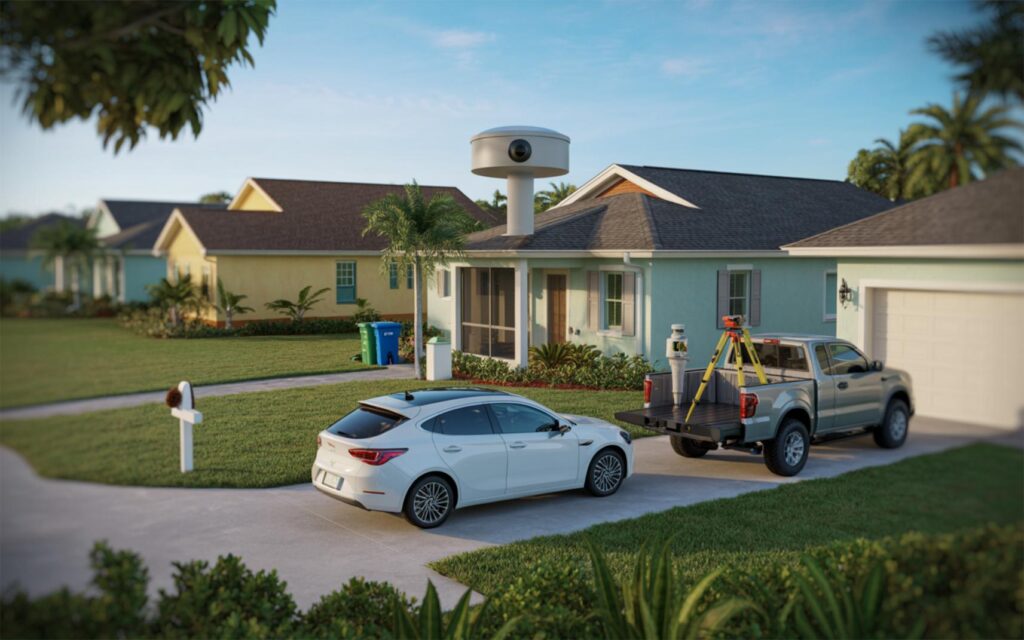 AI-driven Stand Insurance team reviewing hurricane risk models for Florida homeowners