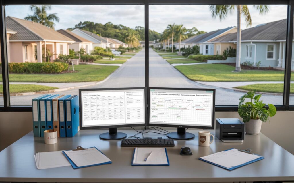 Florida lawmakers reviewing AI technology for insurance claims handling at a subcommittee meeting.