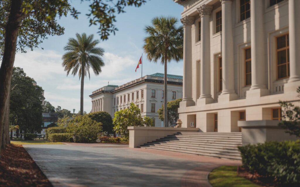 Jim Boyd at Capitol ceremony after being chosen as Florida Senate president-designate 2026