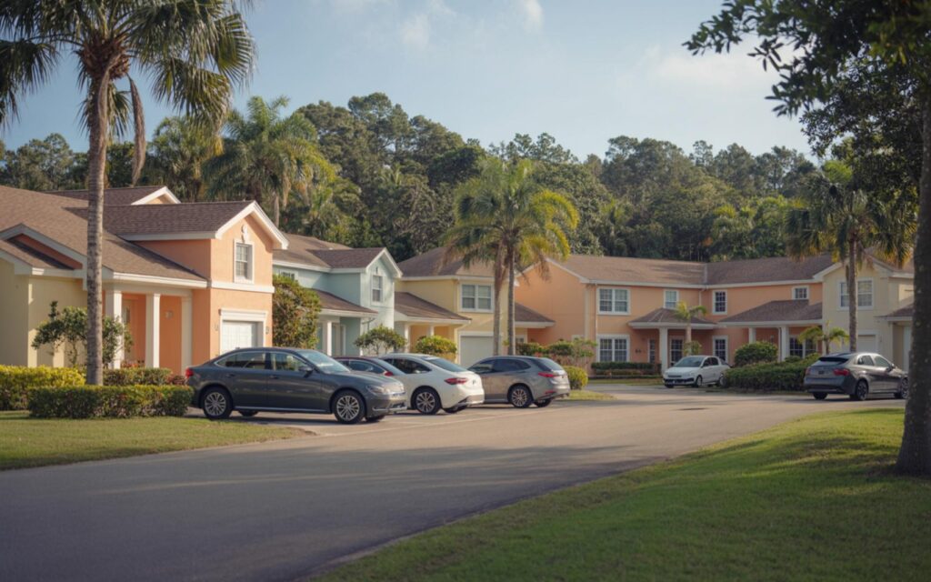 Bar chart comparing condo prices in St. Lucie, Martin, and Indian River counties, September 2025.