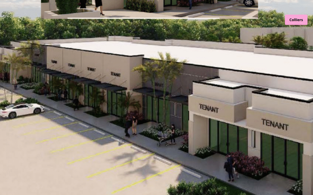 Future Cashmere Shopping Center at 220 SW Cashmere Blvd in Port St. Lucie featuring retail and dining spaces