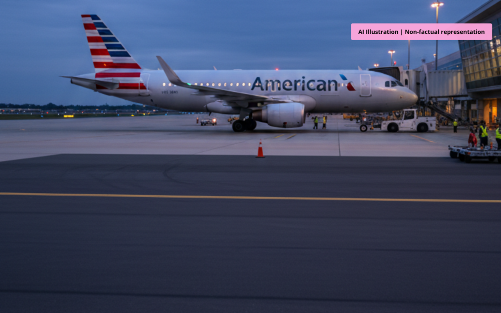 American Airlines aircraft at Vero Beach Regional Airport expanding carrier service