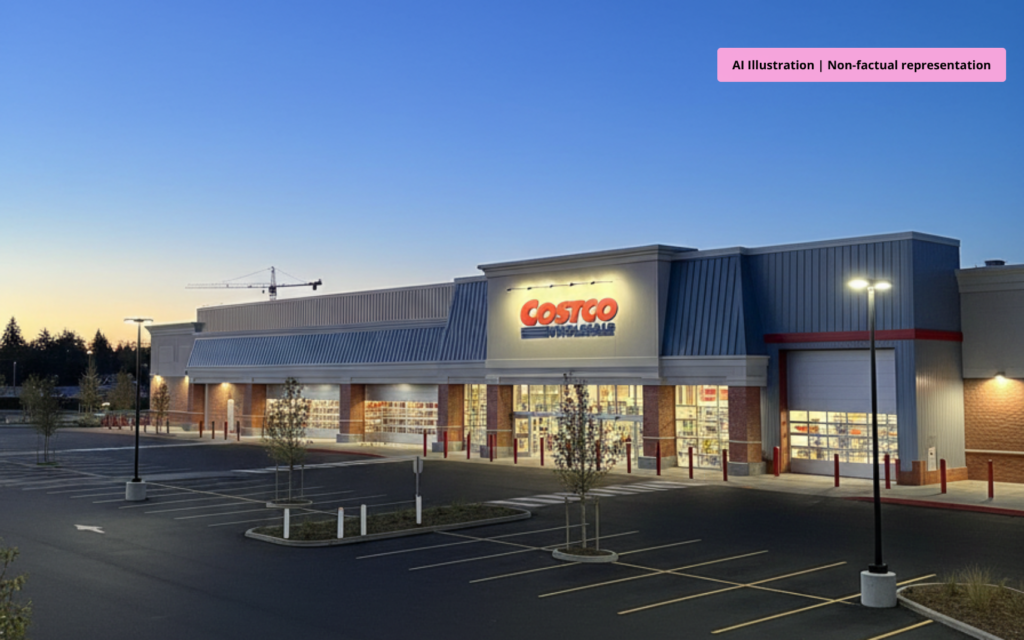 Proposed Costco retail store with gas station in Port St Lucie Southern Grove