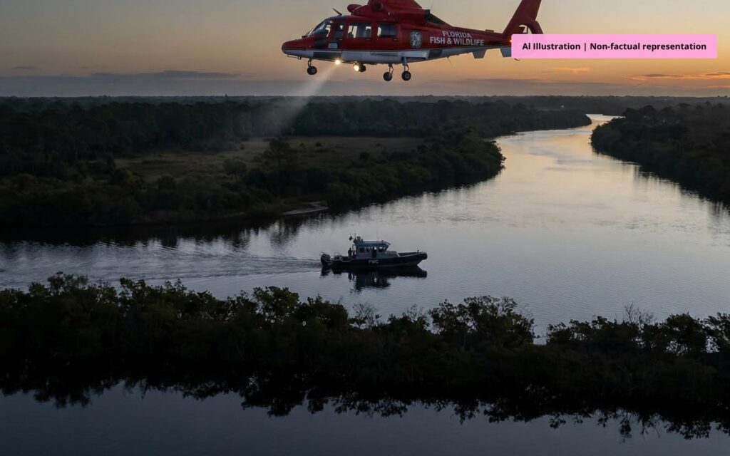 Police and emergency teams searching Port St. Lucie waterway for missing autistic boy