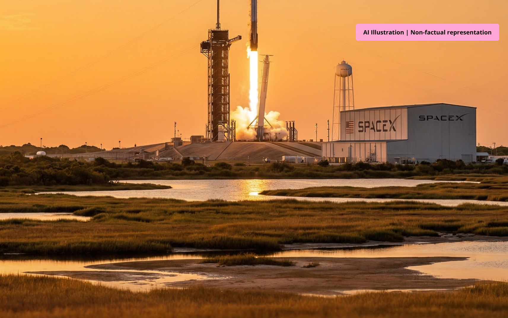 Falcon 9 rocket launches Starlink V2 Mini satellites from Cape Canaveral in 2026