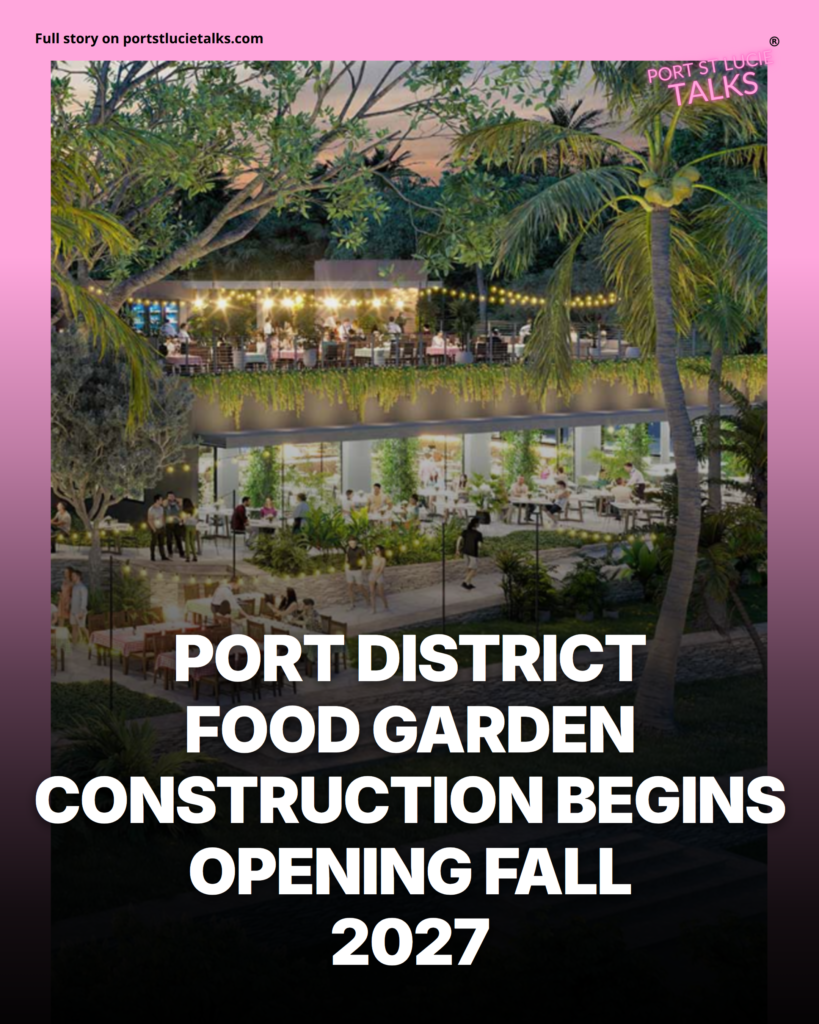 Port St. Lucie Port District Food Garden Construction Begins