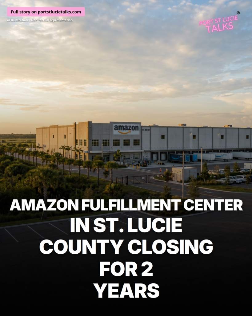 Amazon Fulfillment Center in St. Lucie County Closing for 2 Years