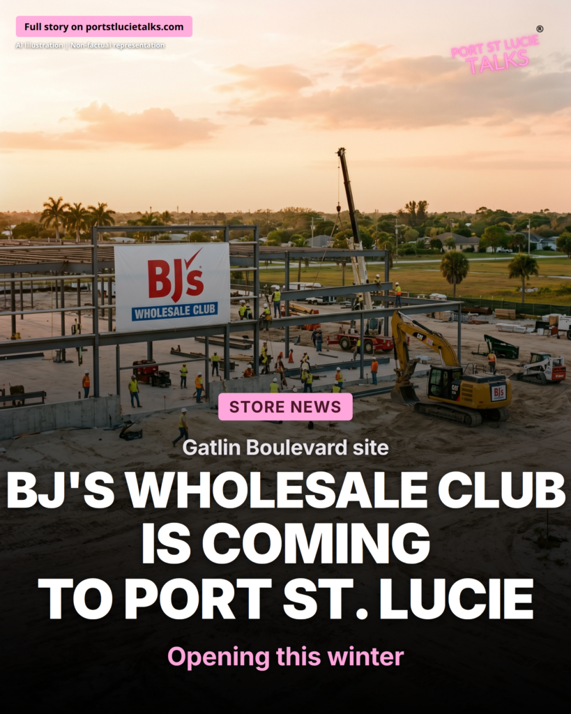 BJ's Wholesale Club Breaks Ground in Port St. Lucie
