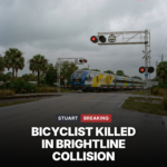 Bicyclist Killed in Brightline Train Collision in Stuart