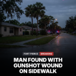 Fort Pierce man hospitalized after being found with gunshot wound, police say
