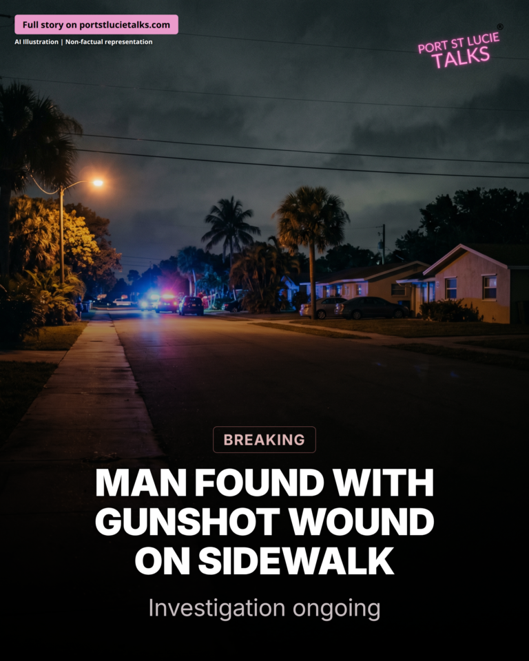 Fort Pierce Man Found With Gunshot Wound, Hospitalized