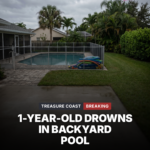 1-Year-Old Drowns in Backyard Pool in Indian River County