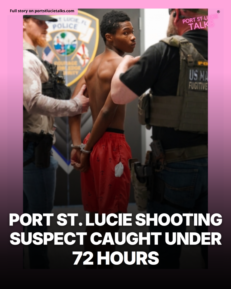 PSLPD Arrests Shooting Suspect Within 72 Hours