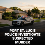 Port St. Lucie Police Investigate Suspected Murder-Suicide