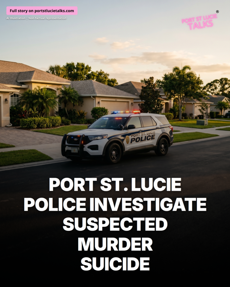 Port St. Lucie Police Investigate Suspected Murder-Suicide