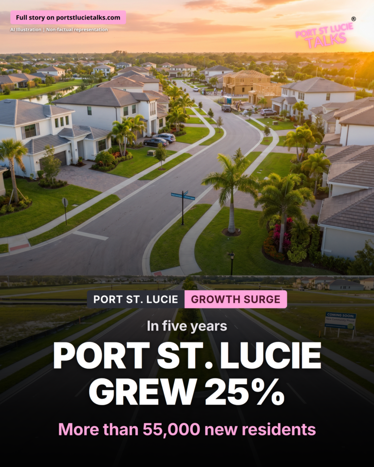 Port St. Lucie Population Growth Surges 25% in Five Years