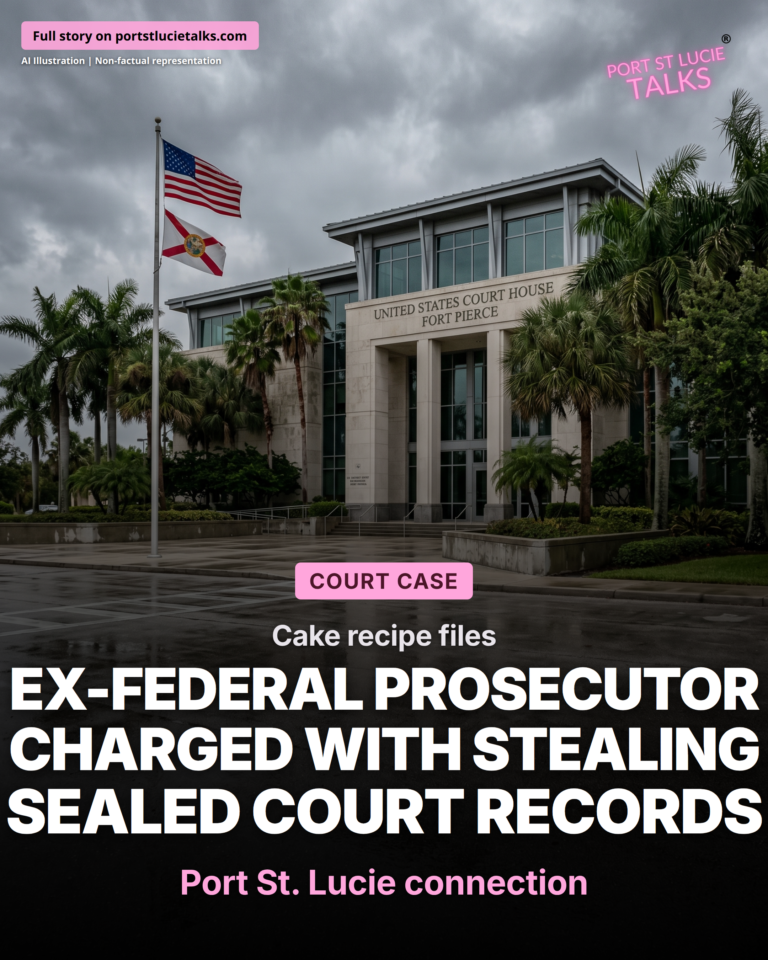 Port St. Lucie Ex-Federal Prosecutor Charged With Stealing Sealed Court Records