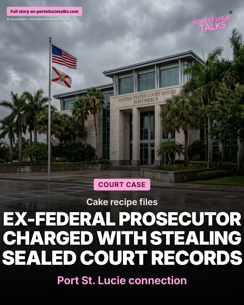 Port St. Lucie Ex-Federal Prosecutor Charged With Stealing Sealed Court Records
