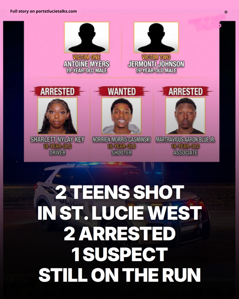 Port St. Lucie Shooting: 2 Arrested, 1 Suspect Sought