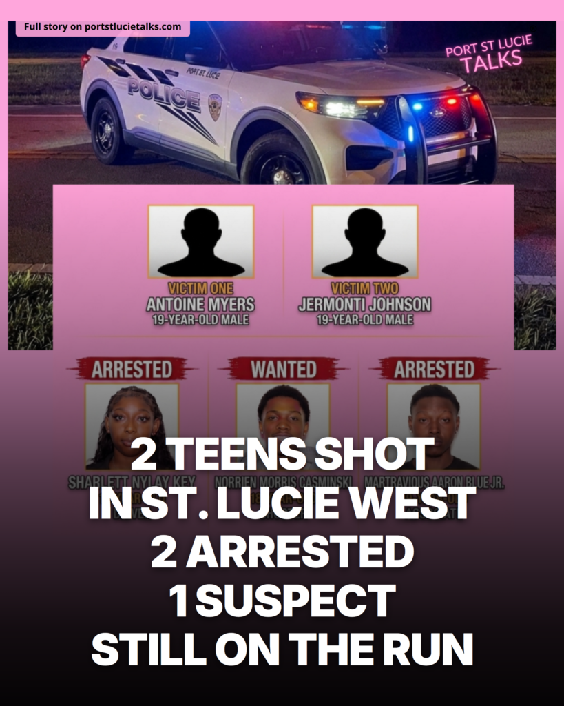Port St. Lucie Shooting: 2 Arrested, 1 Suspect Sought