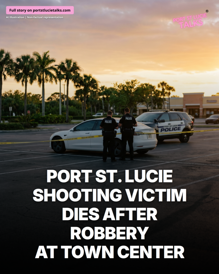 Port St. Lucie Shooting Victim Dies After Robbery