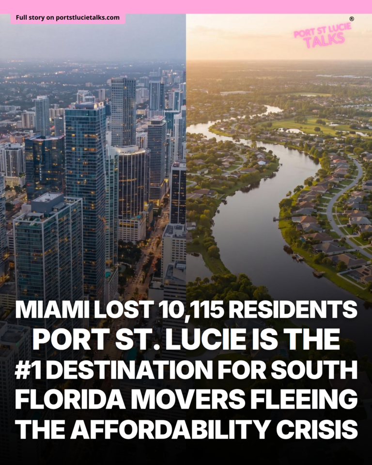 Port St. Lucie Named #1 Destination for South Florida Movers