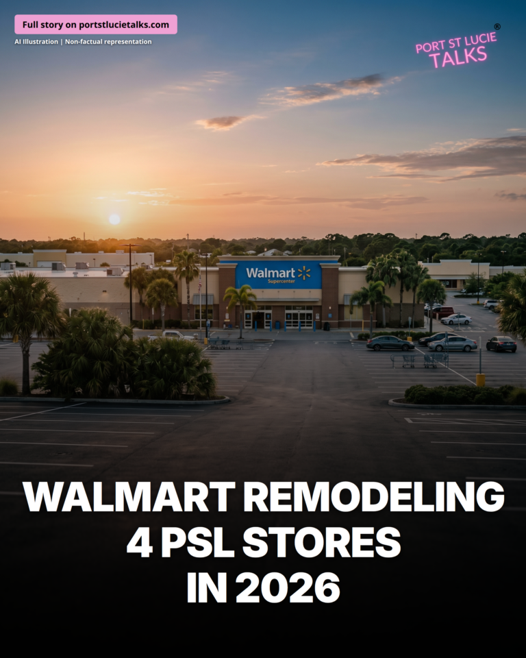 4 Port St. Lucie Walmarts Getting Remodels in 2026