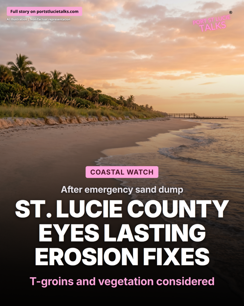 Beach Erosion Solutions Explored in St. Lucie County